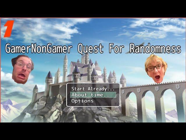 GamerNonGamer Quest For Randomness (Fan Game) Part 1 - Gaming With Mom - Another Fan Game!