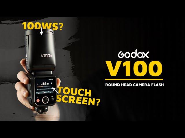 A 100Ws speedlight? Meet the Godox V100! #godox #flashphotography