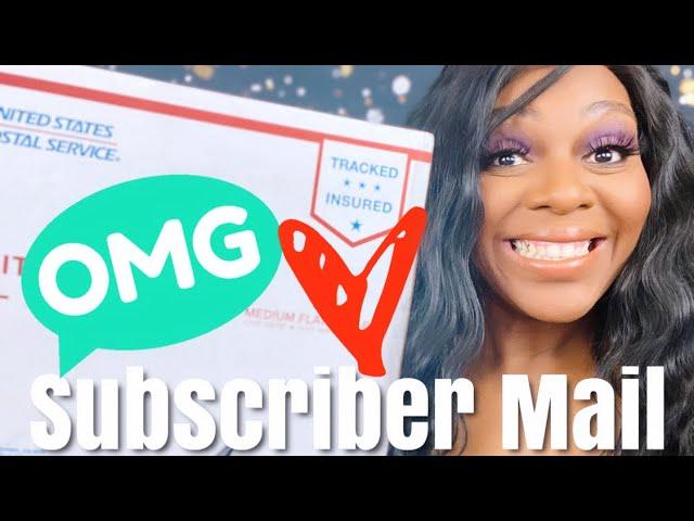 MY SUBS ARE SOOO BOMB! | CHECK OUT WHAT MY GIRL NIKKI SENT TO ME | AMAZING | TONYANICOLE | SUB MAIL