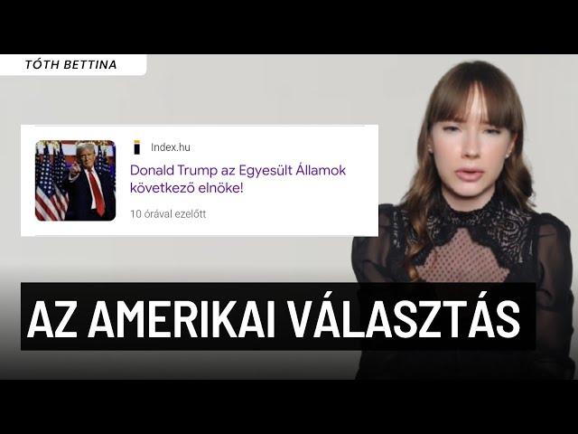 Donald Trump az Egyesült Államok következő elnöke. | Tóth Bettina