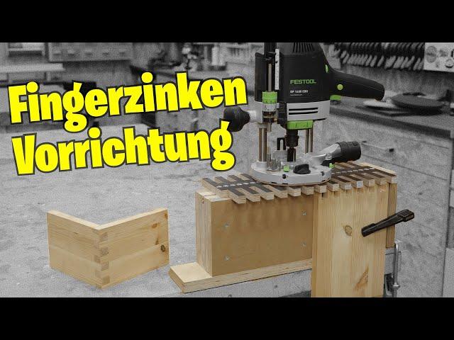 Zinkenschablone selber bauen | So werden Fingerzinken/Zinken was! | Zinken selber machen