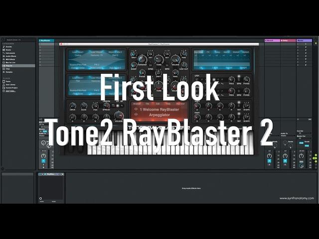 First Look: Tone2 RayBlaster 2 Synthesizer (Public Beta)