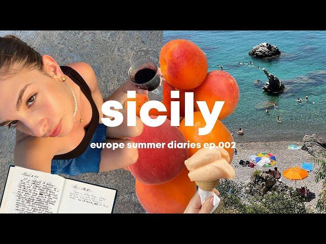 A week of eating, swimming and reading in dreamy Sicily | Europe summer diaries