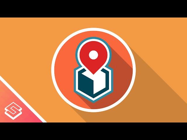 Inkscape for Beginners - Flat Style Map Marker/Location Logo Tutorial