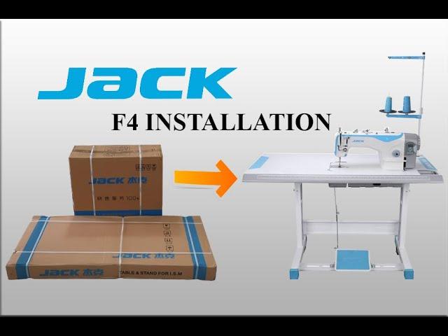 JACK F4 / F5 Complete Installation || జాక్ ప్4 / ప్5 కంప్లీట్ ఇన్స్టలేషన్ #jacksewingmachine