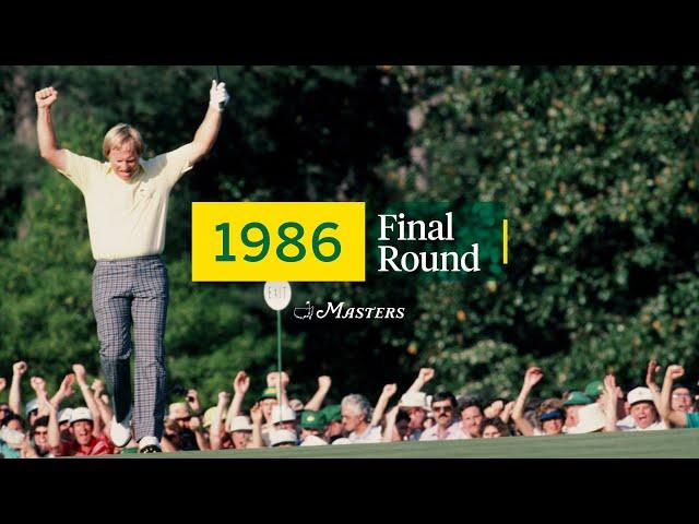 1986 Masters Tournament Final Round Broadcast