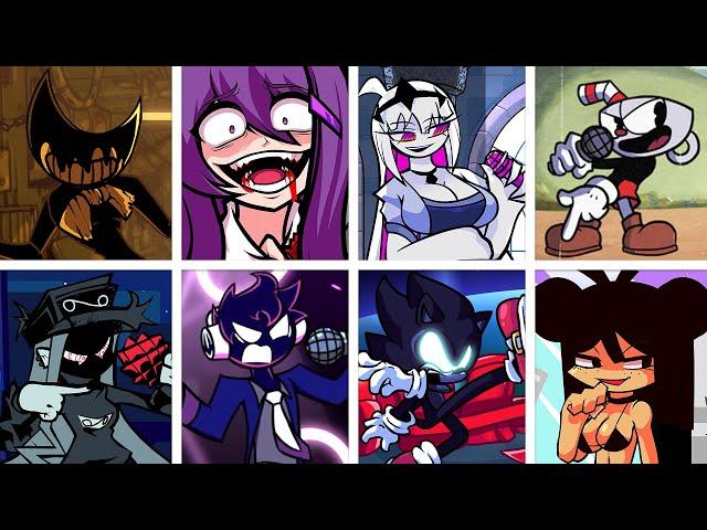 Last Reel but Every Turn a Different Character Sings  (FNF Last Reel but Everyone Sings It)