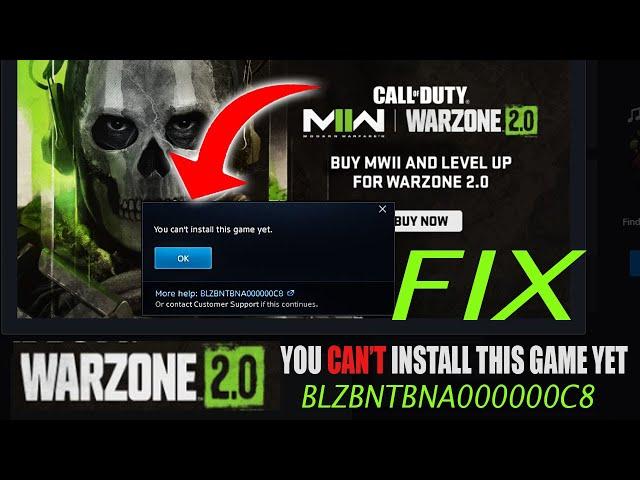 Warzone 2.0 You can't #install this game yet (BLZBNTBNA000000C8) #fix battlenet | by borntoplaygames