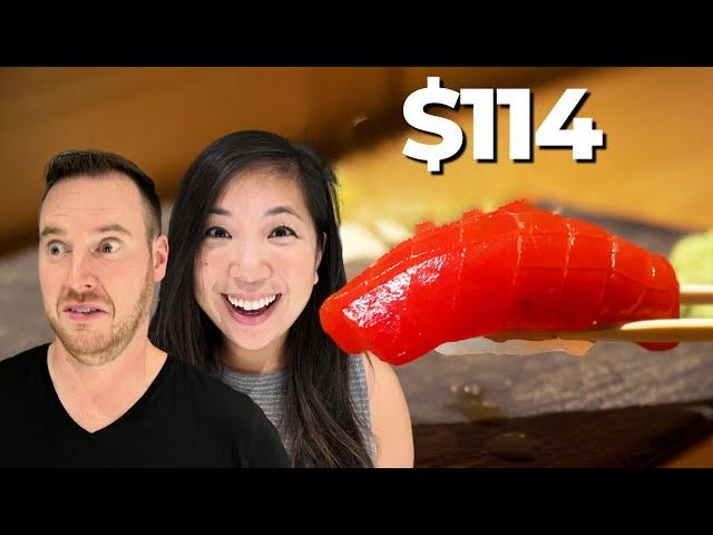 $1 Sushi vs $114 Sushi in Tokyo Japan