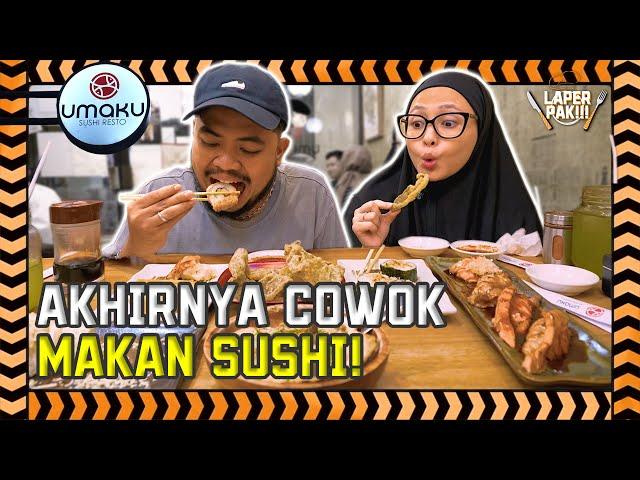 LAPER PAK ~ NYOBAIN SUSHI VIRAL UMAKU SUSHI️ ANTRIANYA BERJAM-JAM DAN CUMA BISA 1X PESAN️️