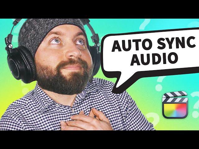 How To Auto Sync Audio In Final Cut Pro X