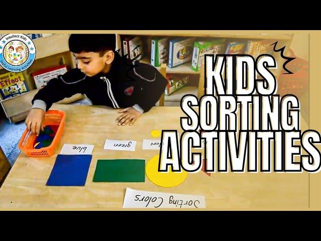 Sorting by Color and Size | Preschool & Kindergarten Math Games | Intellect Kids