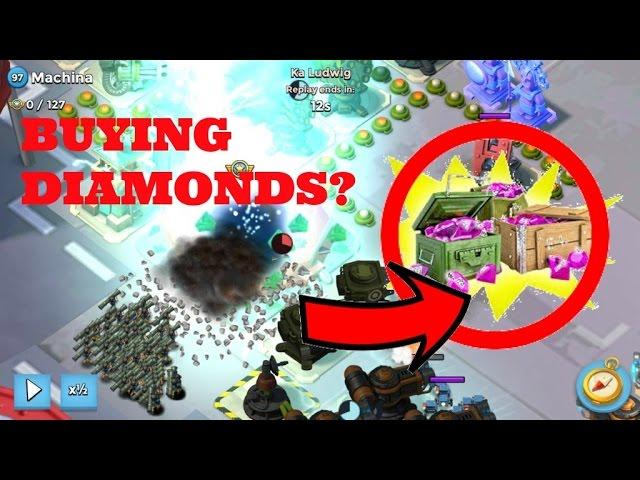 SHOULD YOU BUY DIAMONDS IN BOOM BEACH?!