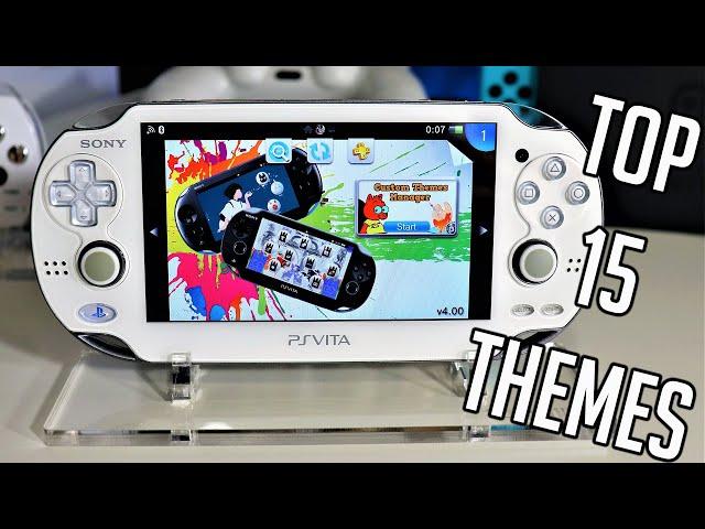 PS Vita Hacks: Top 15 Custom Themes | Simple and Clean 3.60 - 3.73 | 2020 Tutorial