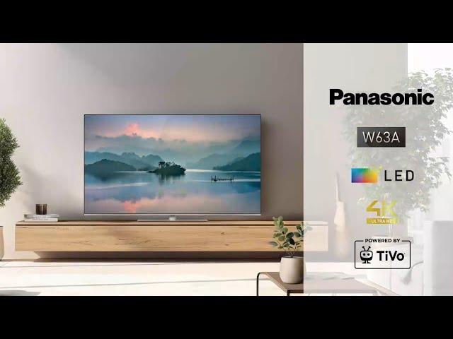 4K LED TV W63A | Fernseher mit TiVo 2024 | Panasonic Produktvorstellung