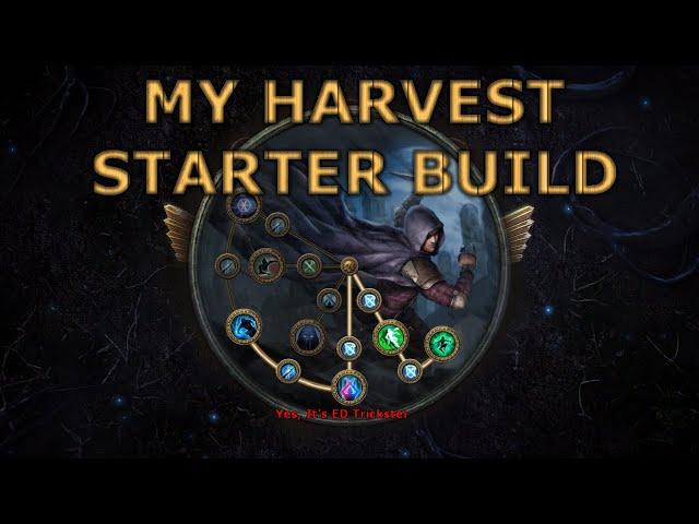 [Path of Exile] My Starter Build For 3.11 Harvest