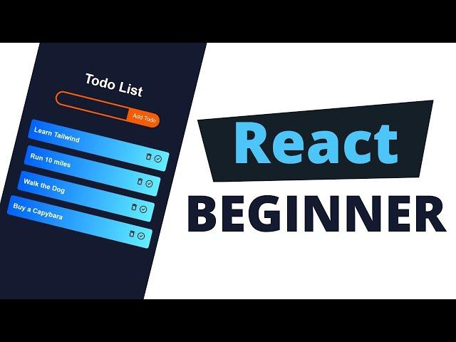 Todo App   How To Create A Todo List In React Full Course for Beginners with Hooks