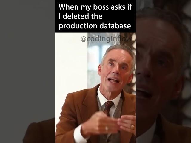 When My Boss Asks if I Deleted the Production Database