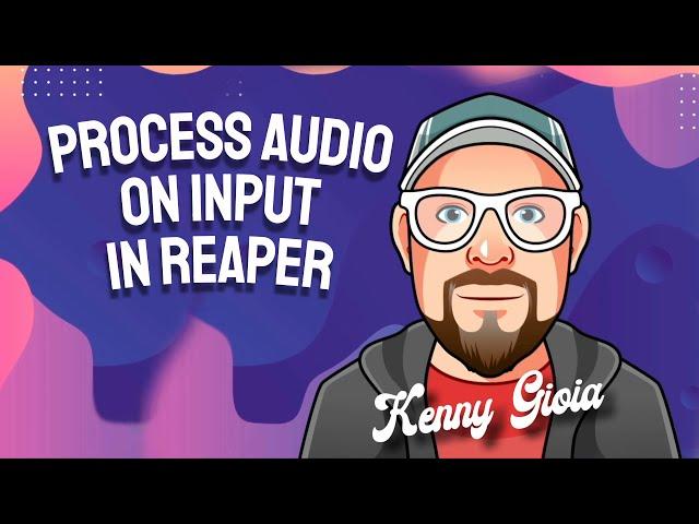 Processing Audio on Import in REAPER