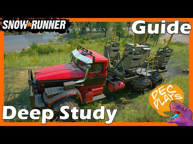 Deep Study Contract Guide - Where To Go - Snowrunner