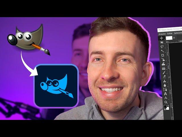 Como deixar o GIMP com a interface e atalhos do PHOTOSHOP | Programa de edição Gratuito