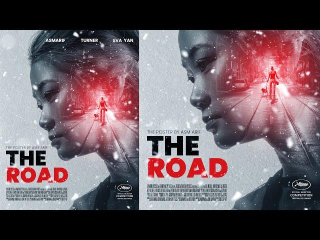 Movie poster design in photoshop | Photoshop cc 2022