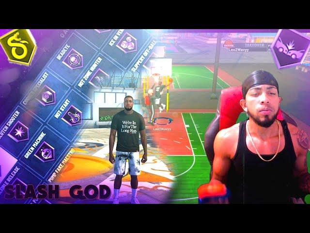 NBA2K21- BEST SLASHER BUILD!DEMI GOD SLASHER! BEST BUILD NBA 2K21! Leo2Wavy Official BUILD!!