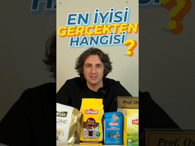 EN İYİ "ÇAY" HANGİSİ? | Test Ediyoruz! #shorts