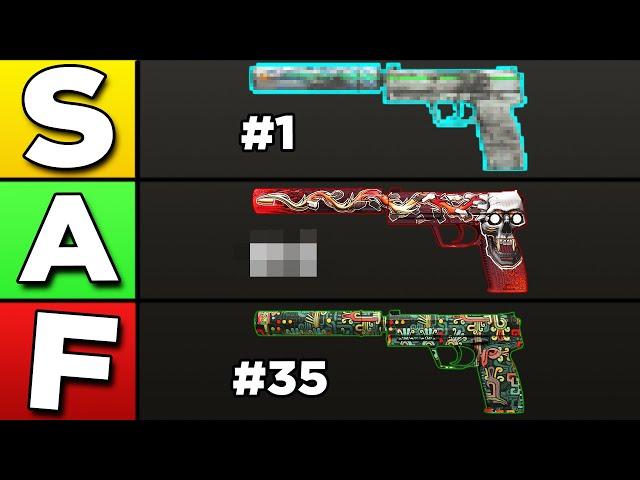 Ranking Every USP-S SKINS in CSGO!