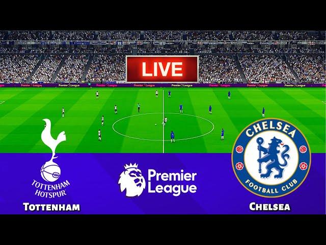 LIVE| Tottenham Hotspur F.C. vs Chelsea - Premier League 2024/25 | PES 21 Simulation