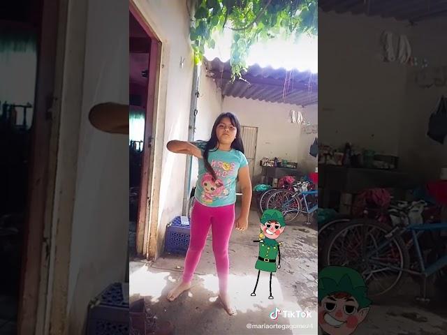 Niña baila reggaeton 2 parte