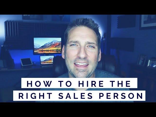 SALES RECRUITMENT | HOW TO FIND & HIRE THE RIGHT SALES PERSON