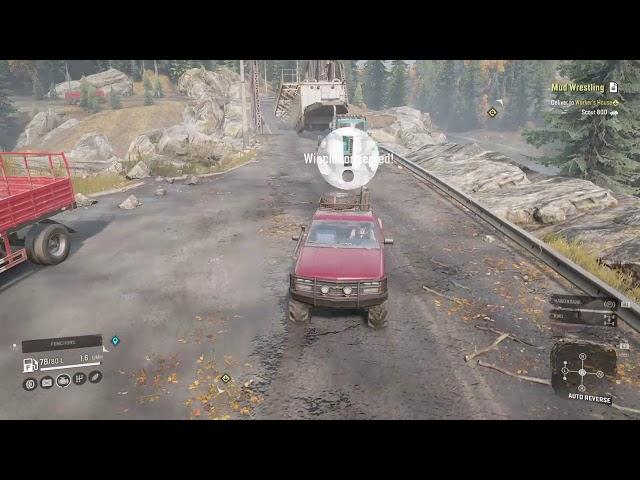 SnowRunner winch bug