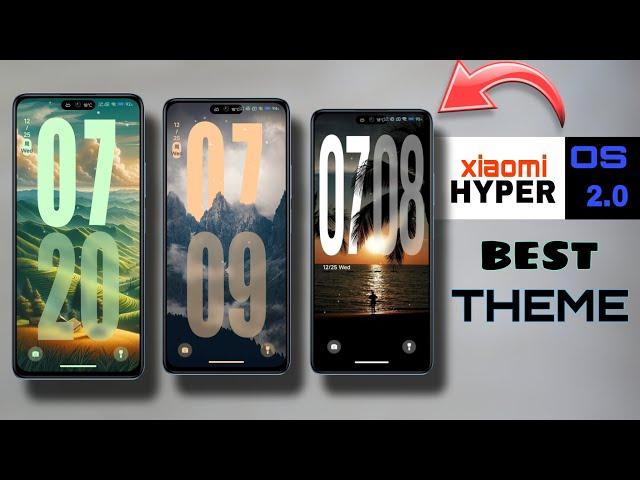 HyperOS 2.0 theme for all xiaomi redmi pocophone. MIUI 14. HyperOS 1.0