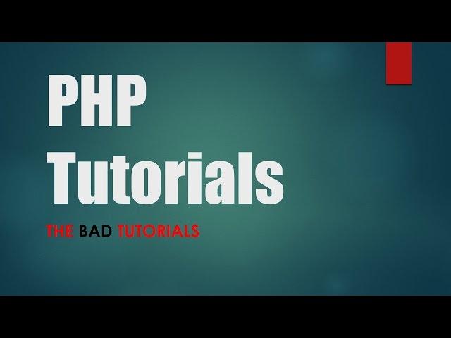 PHP & MySQL Tutorial - 42: HTML Special Characters