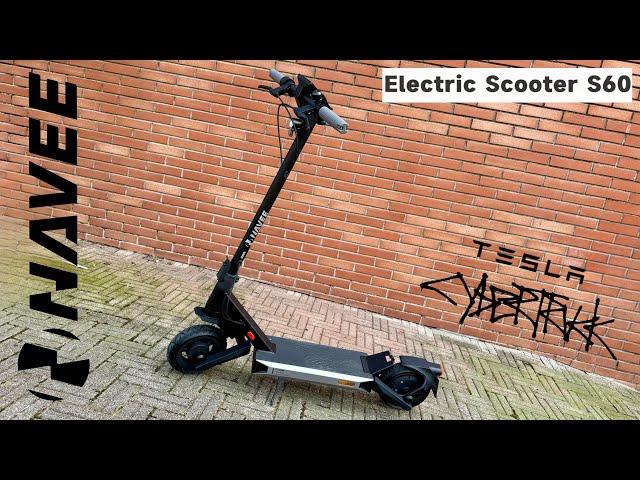 NAVEE S60 - The Futuristic Electric Scooter Inspired by the Tesla Cybertruck