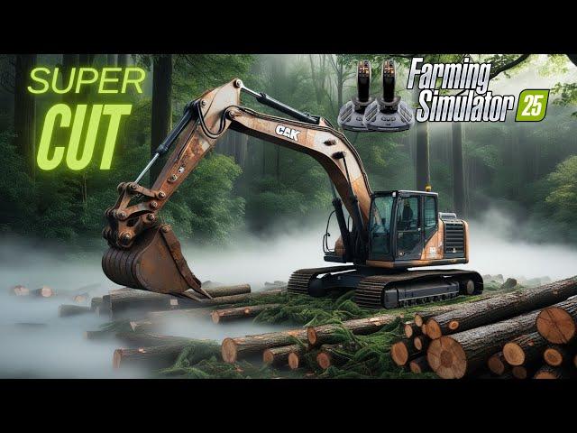 FS25 Pinewood Forest SUPERCUT: Epic Logging & Forestry Action | Farming Simulator 25 EP1-5