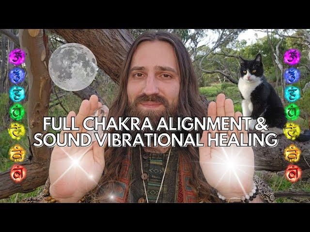 4K REIKI | Full chakra alignment energy healing & sound vibrational healing | Deep energy cleansing