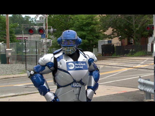 Metro-North's Metro-Man Keeps You Safe: Never Trespass