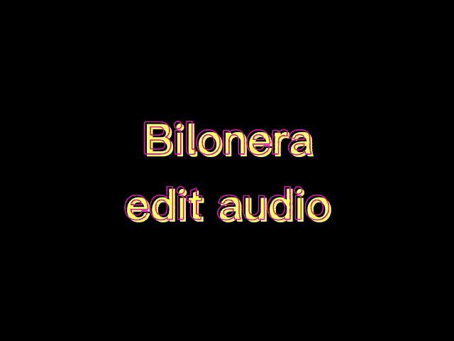 Bilionera edit audio