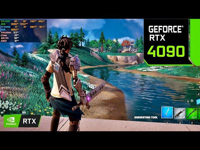 Fortnite : Chapter 4 Season 2 | RTX 4090 24GB ( 4K Maximum Settings RTX ON / DLSS OFF )