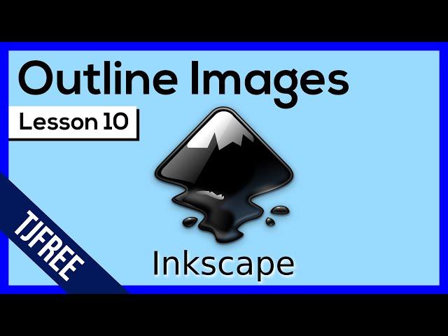 Inkscape Lesson 10 - Trace Images with Bezier Tool