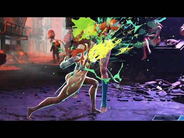 Cammy Street Fighter 6 [ slow motion clip] @GGROLER