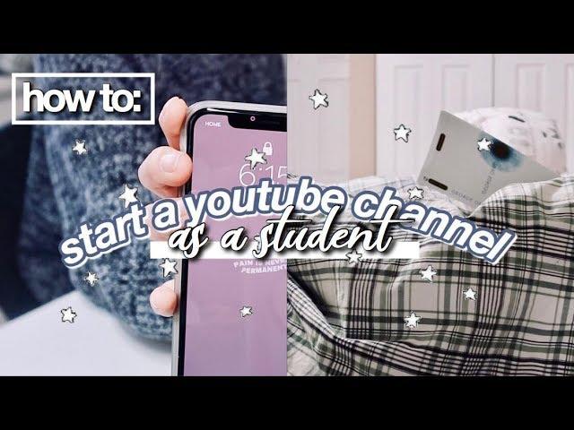 starting a #YOUTUBE CHANNEL as a student in 2019!! 