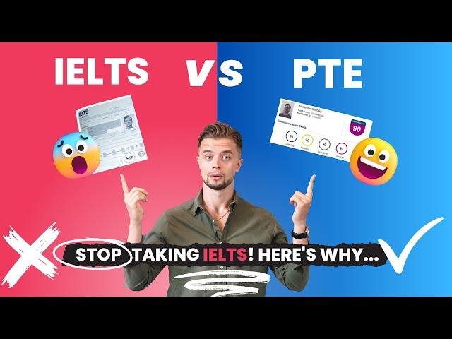 STOP Your IELTS Exam Preparation - do PTE for English Proficiency! (the EASY alternative)
