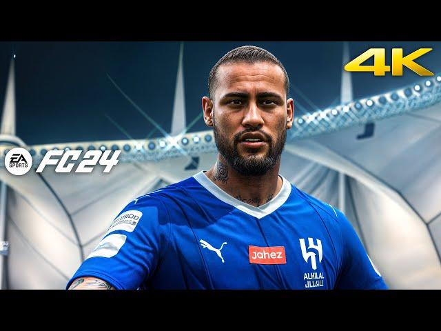 FC 24 - Al Hilal vs. Al Nassr Ft. Neymar, Ronaldo, | Saudi Arabia Super League 24/25 Full Match | 4K