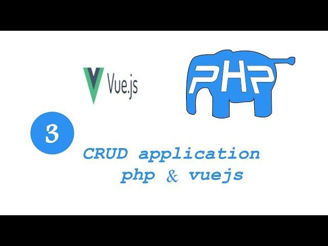 CRUD Application using #php & #vuejs (display all contacts)