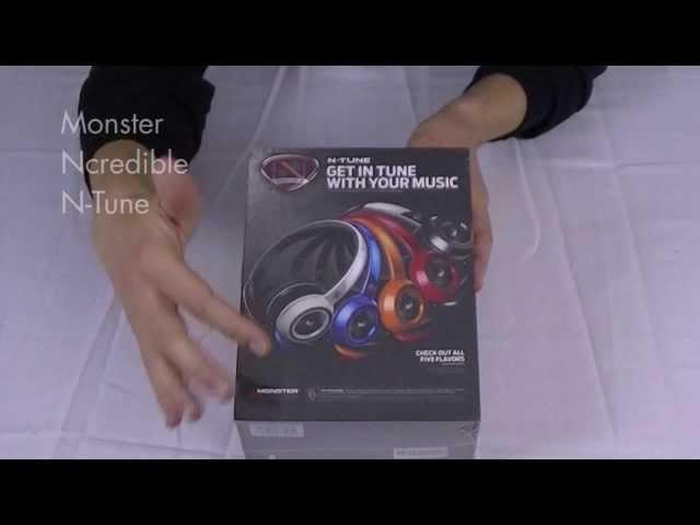 Monster nCredible nTune Headphones - Unboxing and Overview - headphonestore.com