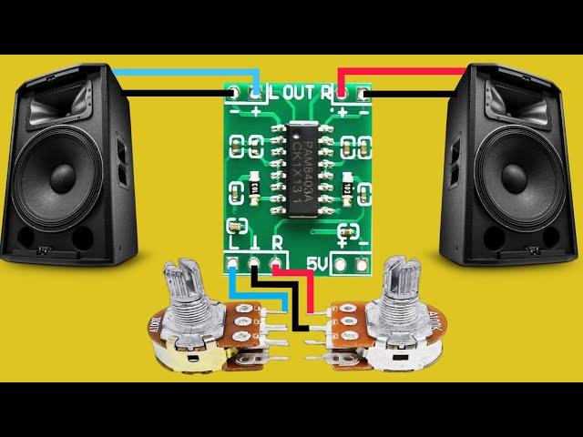 Modifying the Pam8403 Amplifier Module for Enhanced Audio Quality