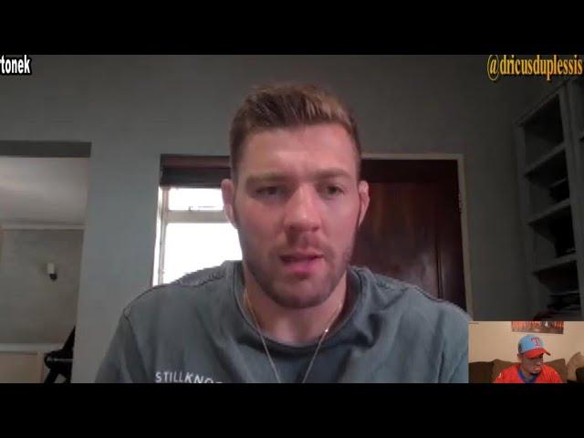 Dricus Du Plessis talks Israel Adesanya fight, relationship with fear, legacy & more